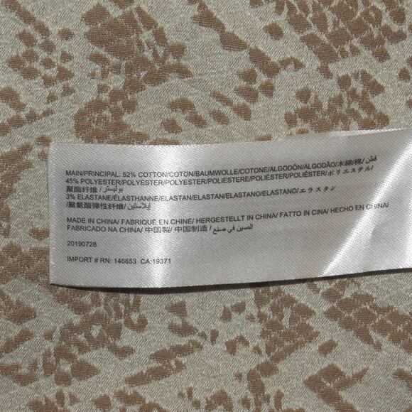 Finders Keepers Neutral Tan Snakeskin Print Olivia Single Button Blazer - Picture 10 of 11